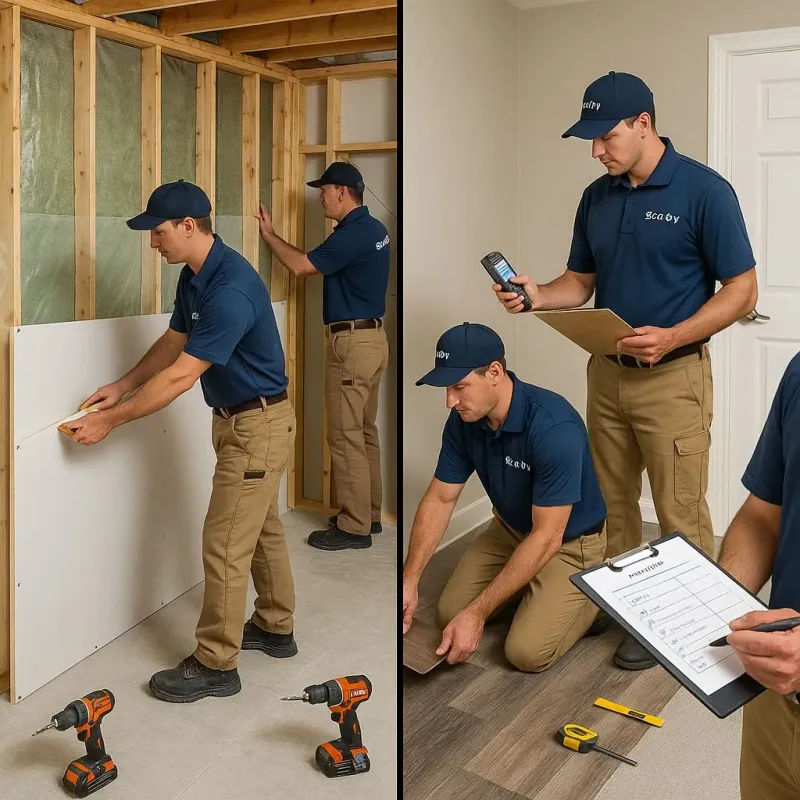 Repairs and Reconstruction process in Eagle, CO